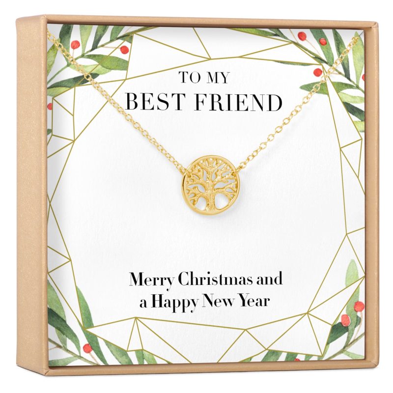 Christmas Gift for Best Friend Necklace - Dear Ava