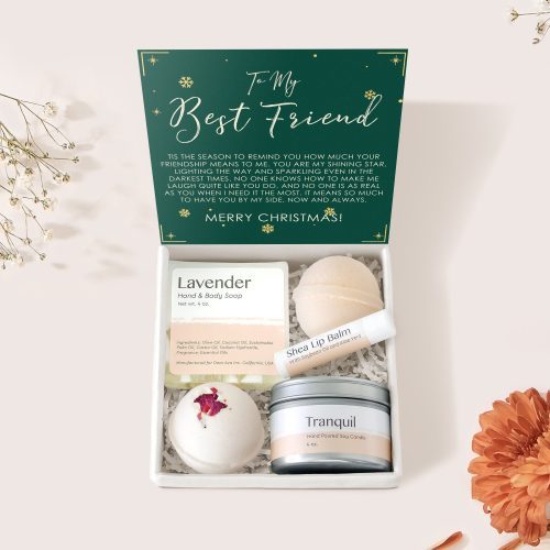 Christmas Gift for Best Friend Spa Gift Box - Dear Ava