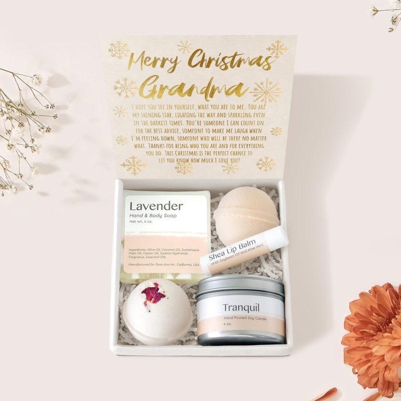 christmas gift for grandmother spa gift box 533800