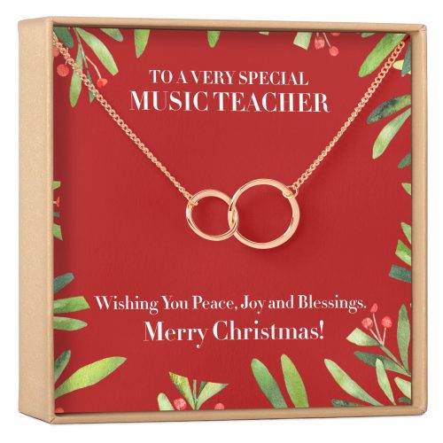 Christmas Gift for Music Teacher Necklace, Multiple Styles - Dear Ava