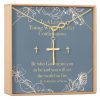 Confirmation Cross earring and Necklace Set Jewelry Set - Dear Ava