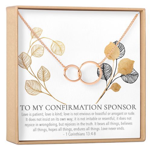 Confirmation Sponsor Necklace - Dear Ava