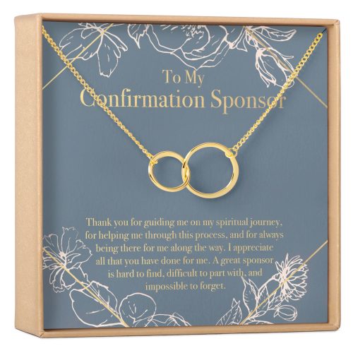 Confirmation Sponsor Necklace - Dear Ava