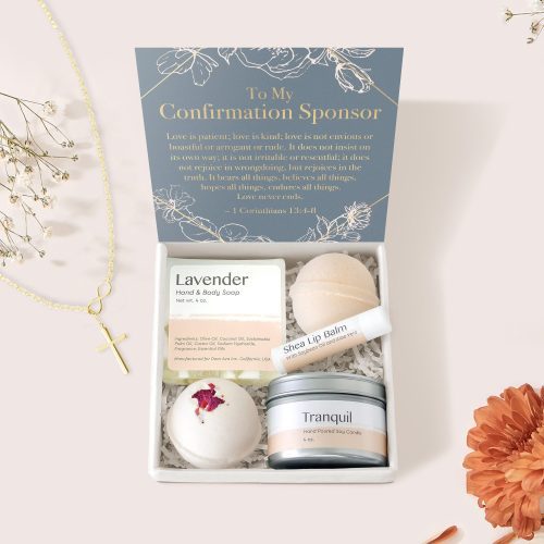 Confirmation Sponsor Spa Gift Box - Dear Ava