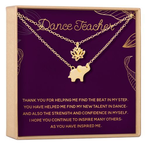 Dance Teacher Necklace, Multiple Styles Jewelry - Dear Ava