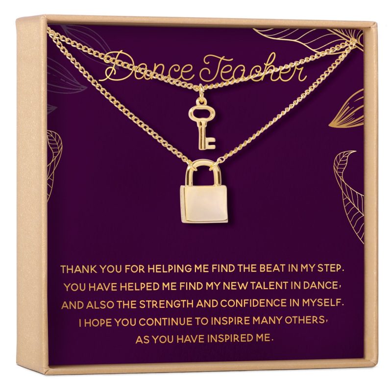 Dance Teacher Necklace, Multiple Styles Jewelry - Dear Ava