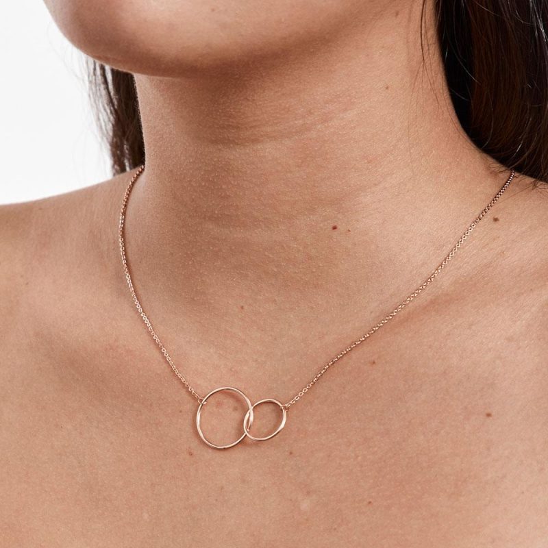 daughter interlocking circles necklace 226780