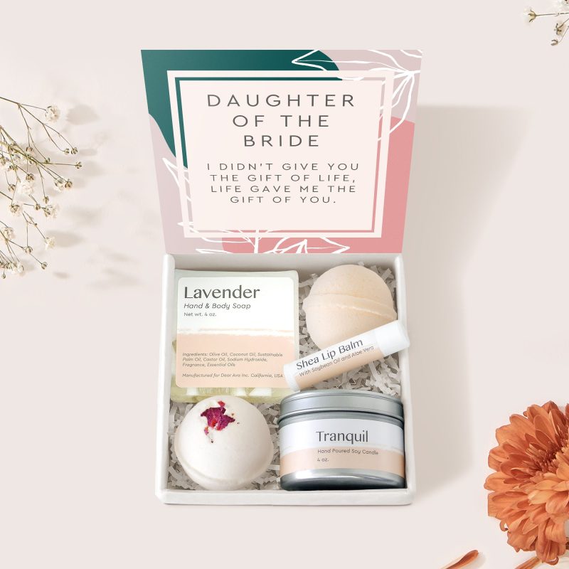 daughter of the bride spa gift box 196081