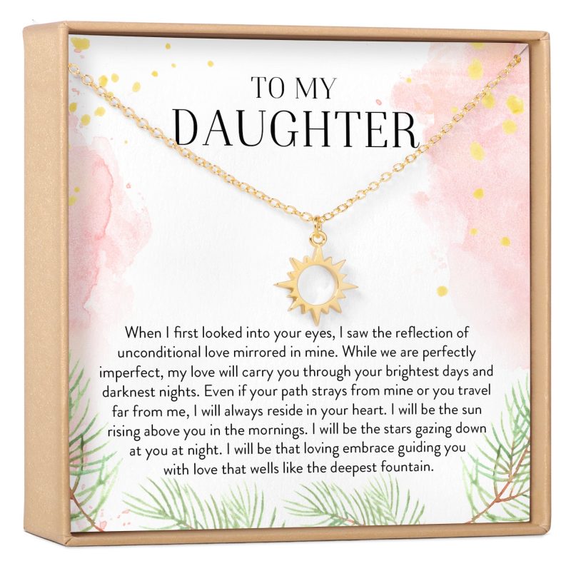 daughter sun pendant necklace 274581