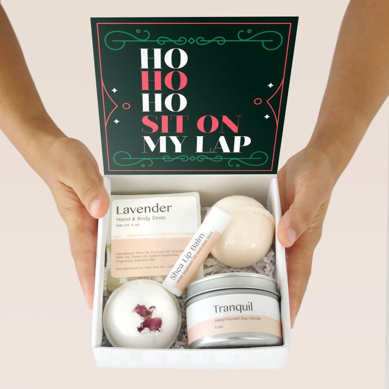 funny christmas spa gift box 874758