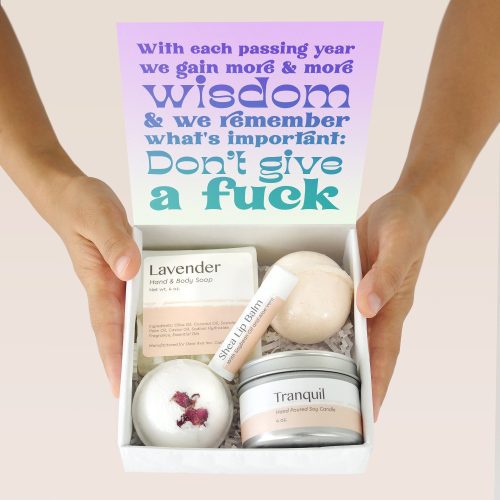 funny gift for her spa gift box 249509