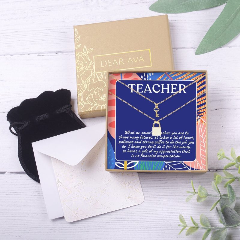 funny teacher necklace multiple styles jewelry 236421