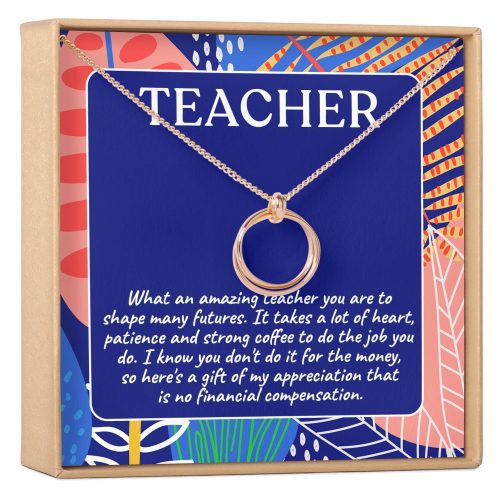 Funny Teacher Necklace, Multiple Styles Jewelry - Dear Ava