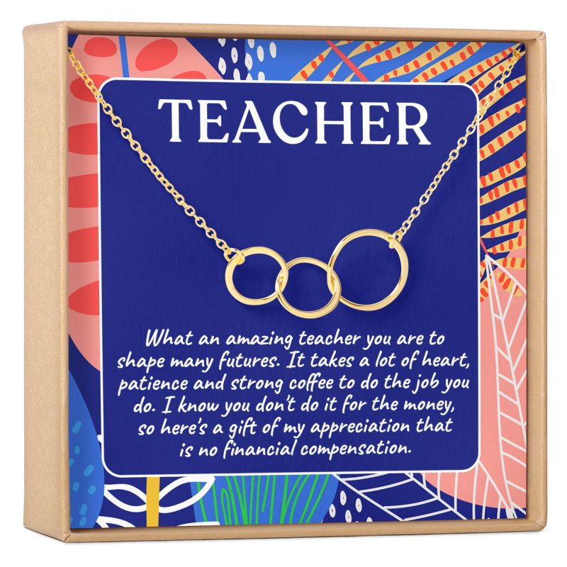 Funny Teacher Necklace, Multiple Styles Jewelry - Dear Ava