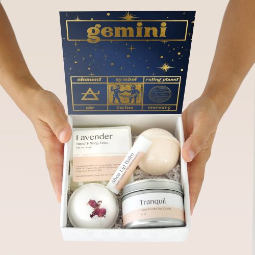 gemini zodiac gift box set 717789