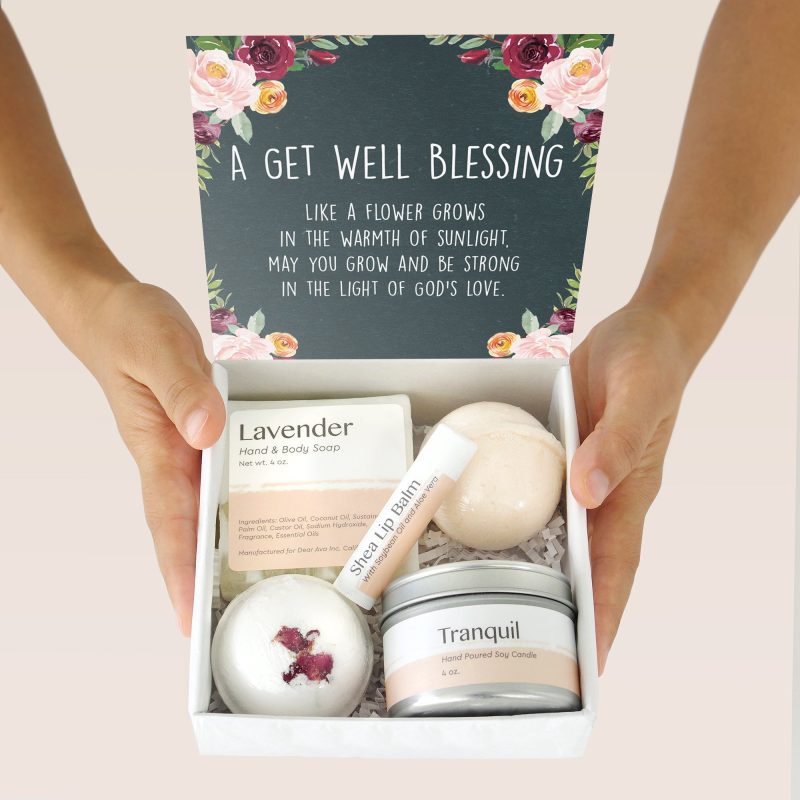 get well soon spa gift box 241934