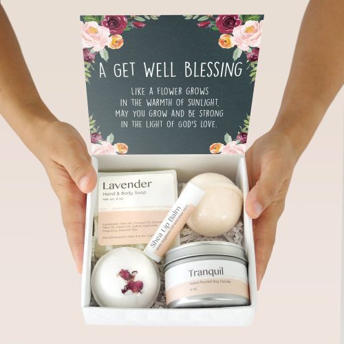 get well soon spa gift box 530587