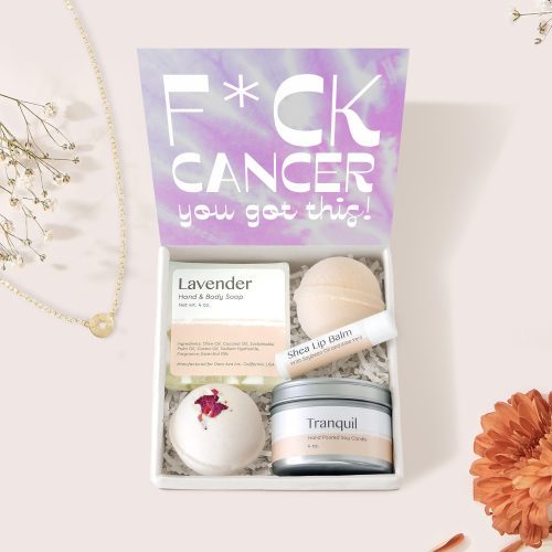 Gifts for Women with Cancer Compass Necklace Gift Box Set - Dear Ava