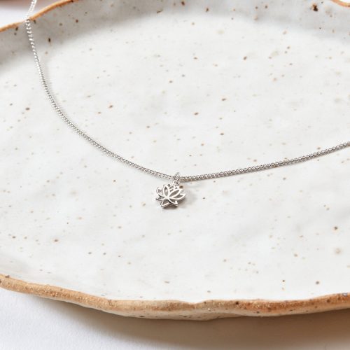 gifts for women with cancer lotus necklace 174393