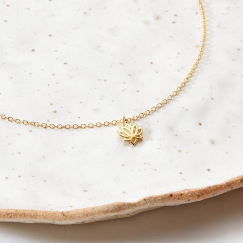 gifts for women with cancer lotus necklace 937049