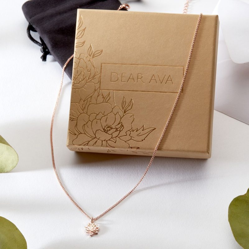 gifts for women with cancer lotus necklace 964242