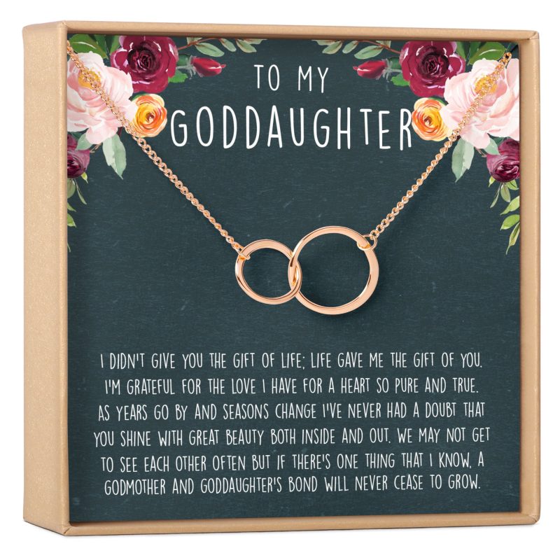 Goddaughter Necklace, Multiple Styles - Dear Ava