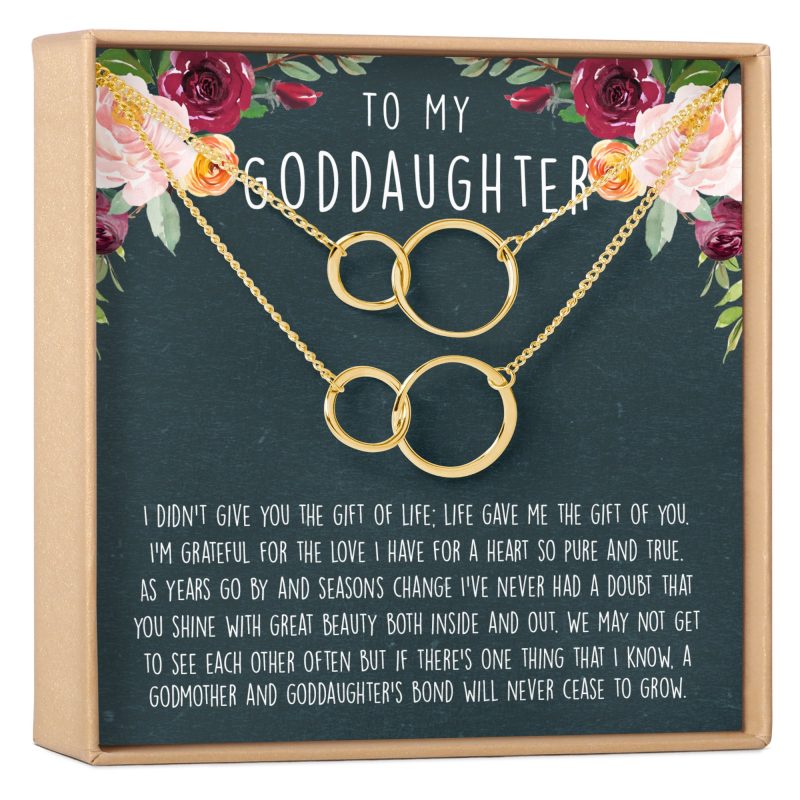 Goddaughter Necklace, Multiple Styles - Dear Ava