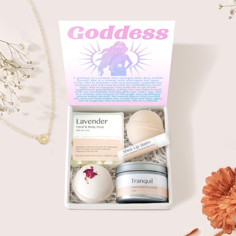 Goddess Compass Necklace Gift Box Set - Dear Ava