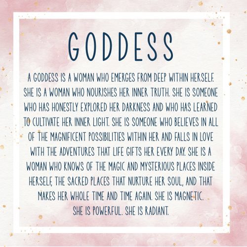 goddess gift box set 475096