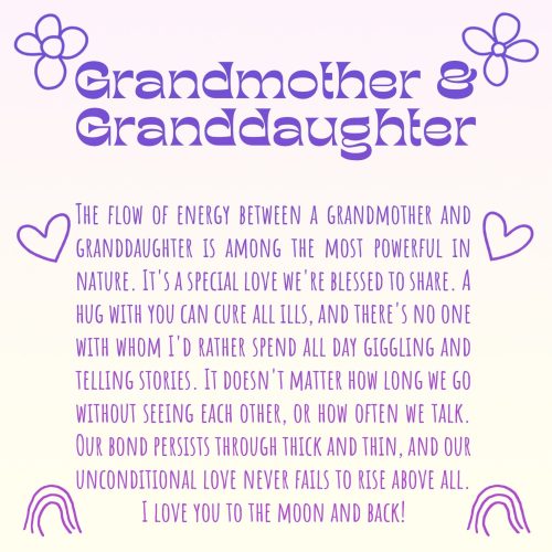 grandmother granddaughter gift box set 932487