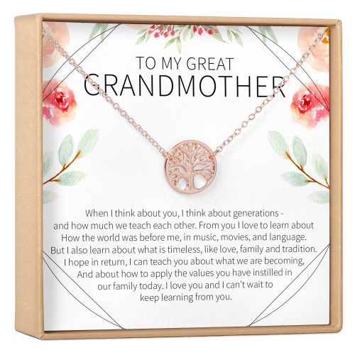 Grandmother Necklace - Dear Ava