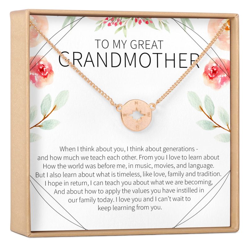 Grandmother Necklace - Dear Ava