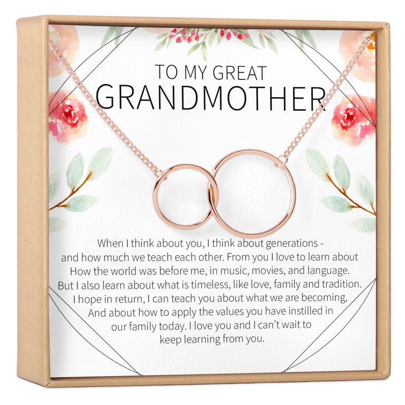 Grandmother Necklace - Dear Ava