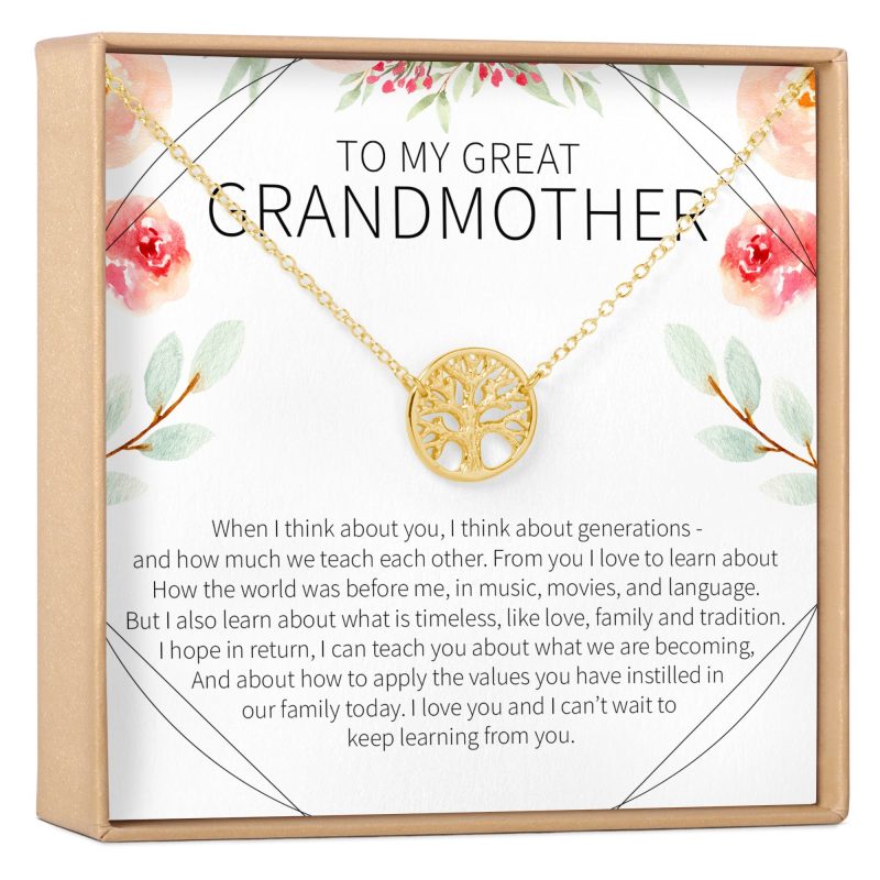 Grandmother Necklace - Dear Ava