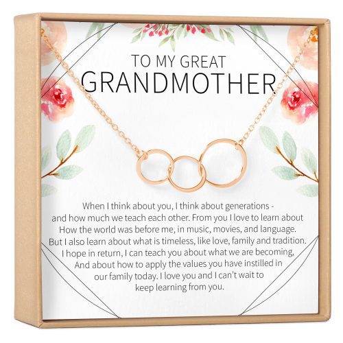 Grandmother Necklace - Dear Ava