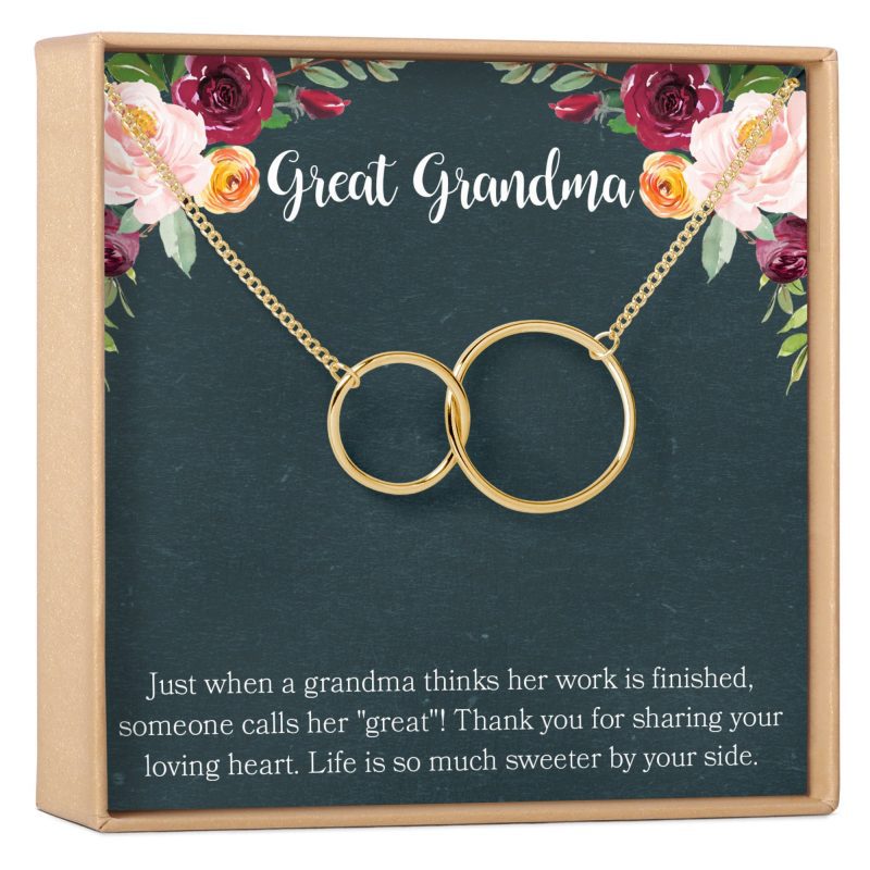 Great Grandmother Gift Necklace - Dear Ava