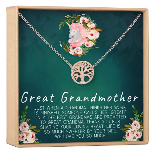 Great Grandmother Tree of Life Necklace - Dear Ava