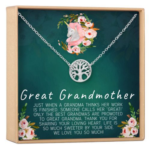 Great Grandmother Tree of Life Necklace - Dear Ava