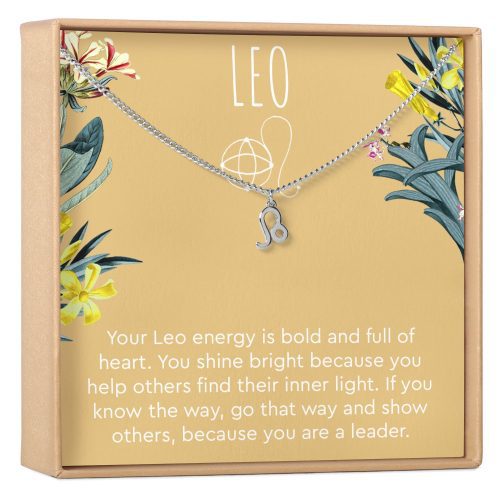 Leo Zodiac Gift Necklace - Dear Ava