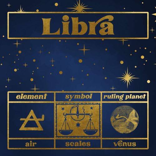 libra zodiac gift box set 218380