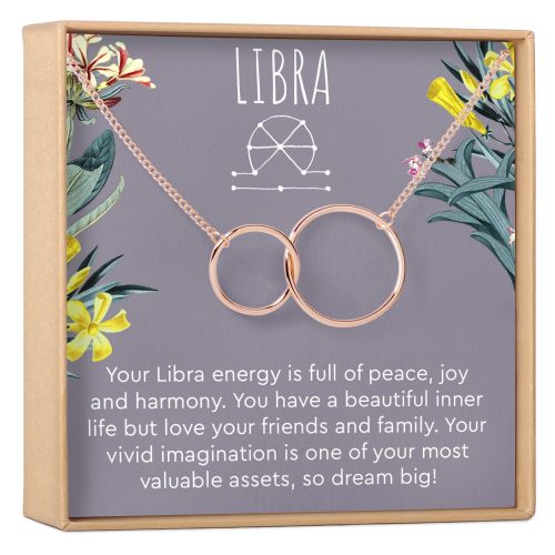 Libra Zodiac Gift Necklace - Dear Ava