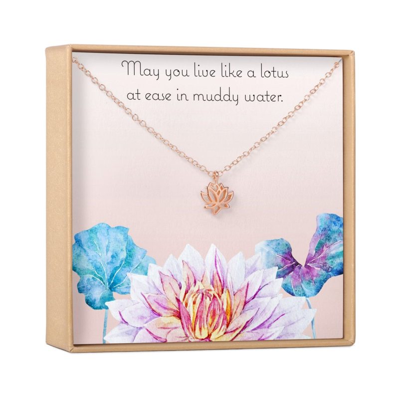 Lotus Necklace - Dear Ava