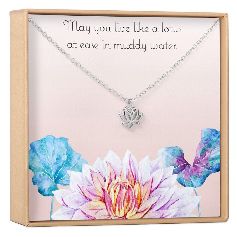 Lotus Necklace - Dear Ava