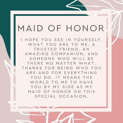 maid of honor spa gift box 831075