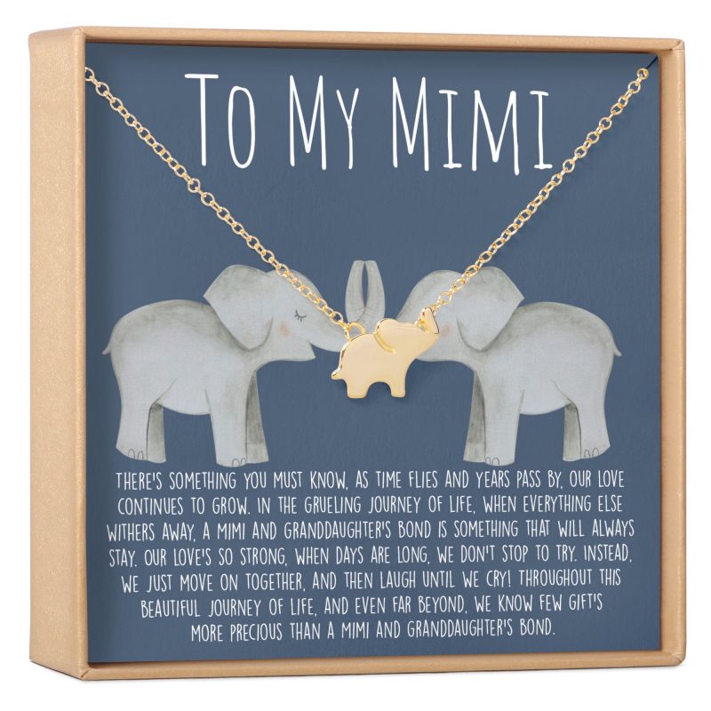 mimi elephant pendant necklace 603155