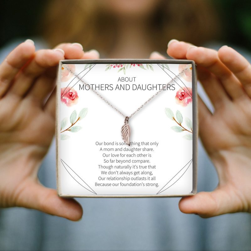 mother daughter necklace 689595