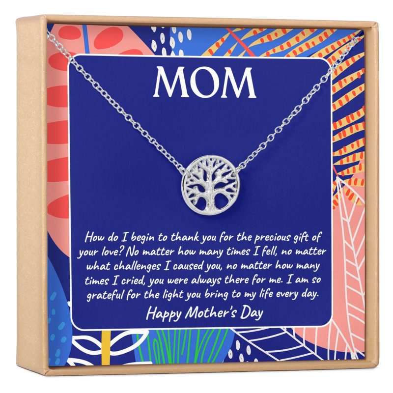 Mother's Day Tree of Life Necklace - Dear Ava