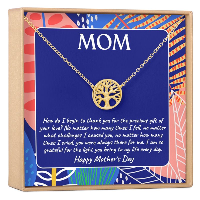 Mother's Day Tree of Life Necklace - Dear Ava