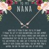 Nana Double Intersecting Arrows Necklace - Dear Ava