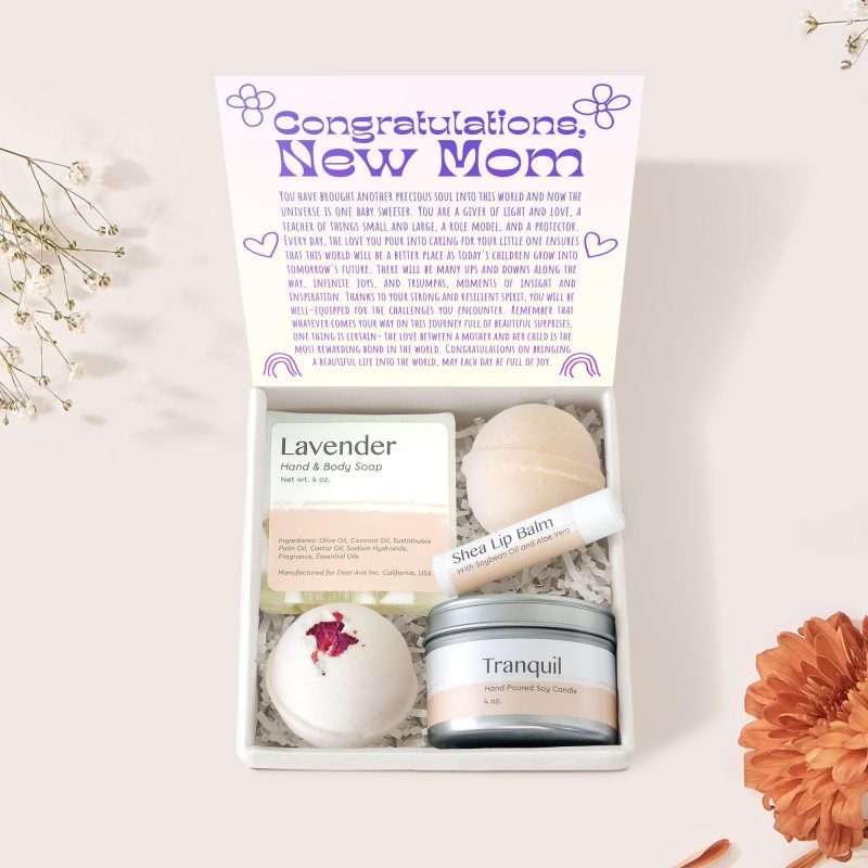 new mom gift box set 954765